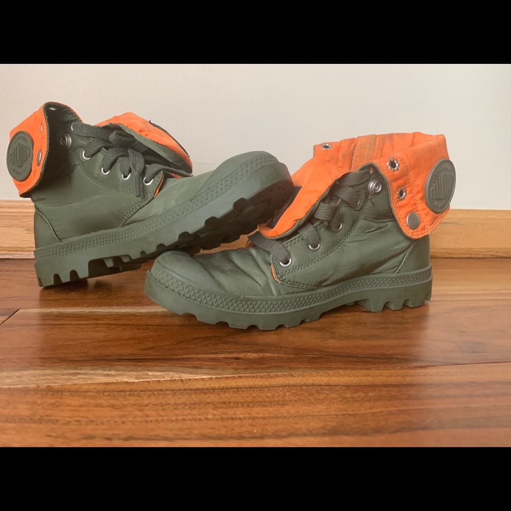 Palladium Baggy Zip Fold-over Boots